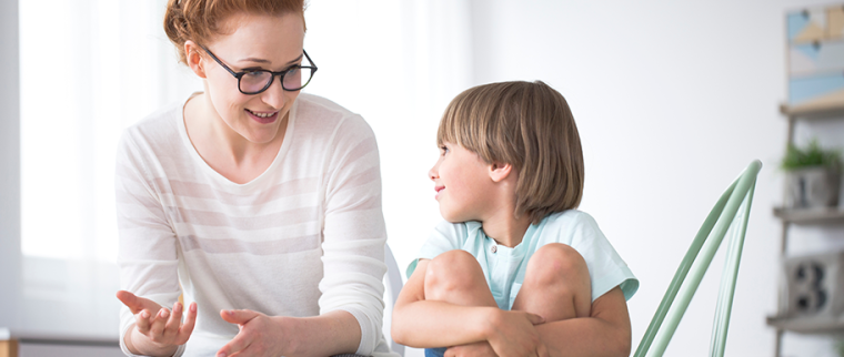 mère avec son enfant